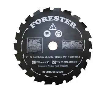 Picture of Forester 9" X 24 Tooth Brushcutter Blade