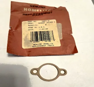 homelite nos  intake gasket 72971-2