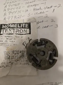 homelite  nos  super ez clutch 98132